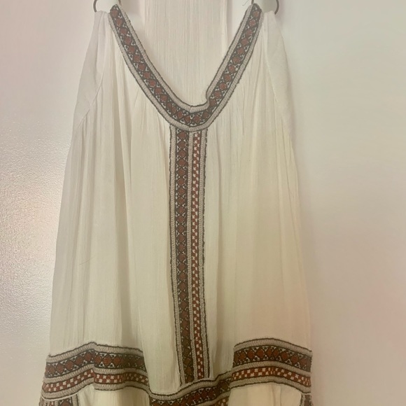 Free People white Boho romper, one piece - Picture 3 of 9